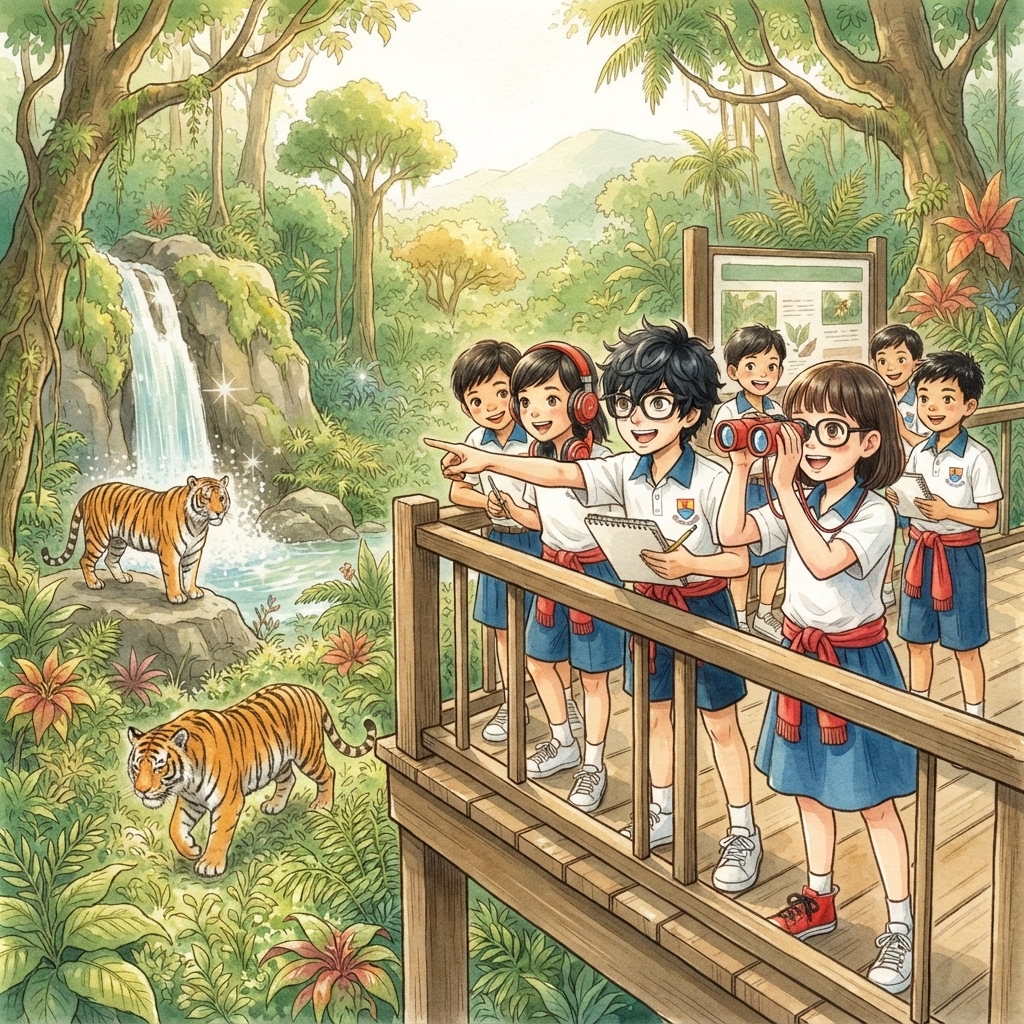 Lawatan Konservasi Harimau Malaya